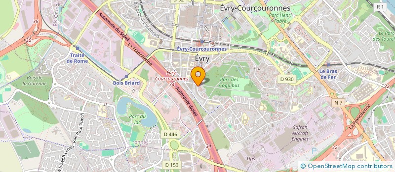 localisation de l'entreprise SCI EASY HOME à EVRY-COURCOURONNES