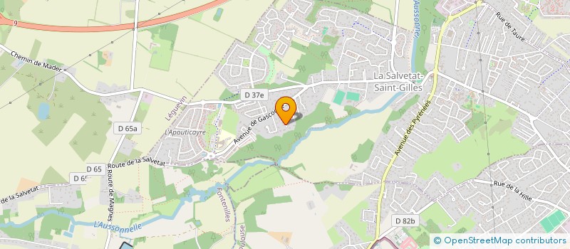 localisation de l'entreprise SCI EASY NUT2  LA SALVETAT-SAINT-GILLES