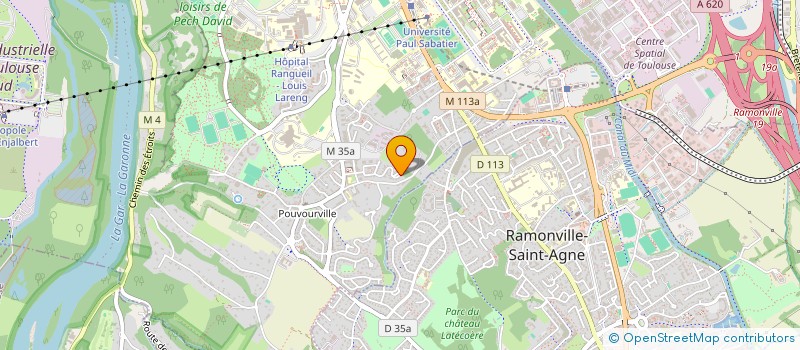 localisation de l'entreprise SCI EASYBUILDING à TOULOUSE