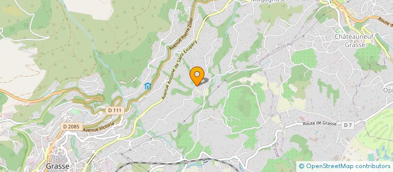 localisation de l'entreprise SCI EAUCOURT à GRASSE