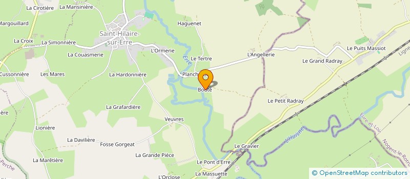 localisation de l'entreprise SCI EAUMOULIN2CJ à SAINT-HILAIRE-SUR-ERRE