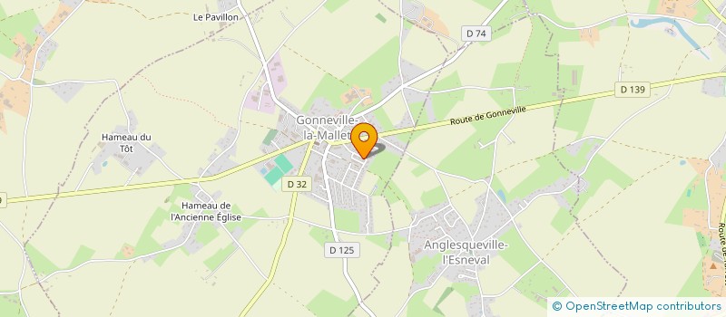 localisation de l'entreprise SCI EAUROM  GONNEVILLE-LA-MALLET
