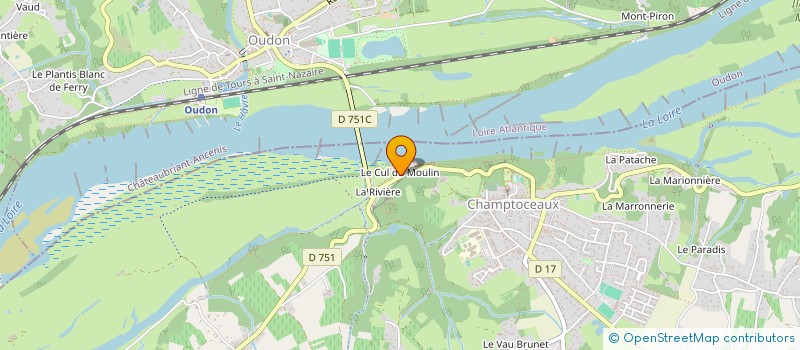 localisation de l'entreprise SCI EAY  OREE-D'ANJOU