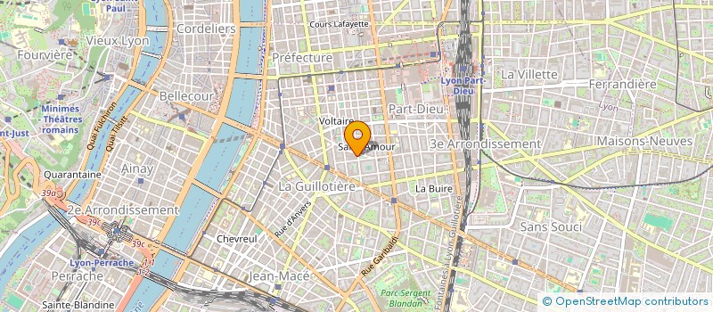 localisation de l'entreprise SCI EB PINTO  LYON