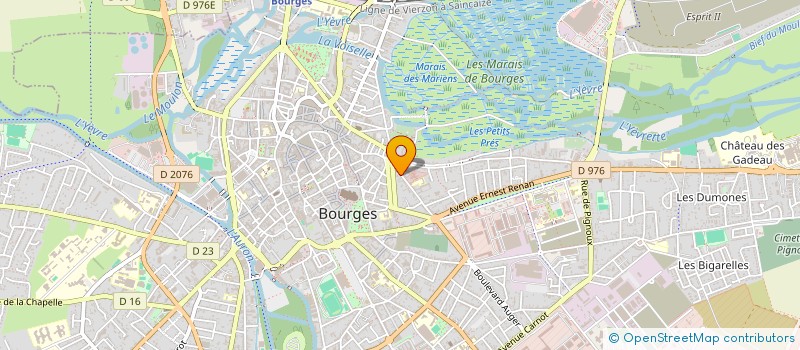 localisation de l'entreprise SCI EB28  BOURGES