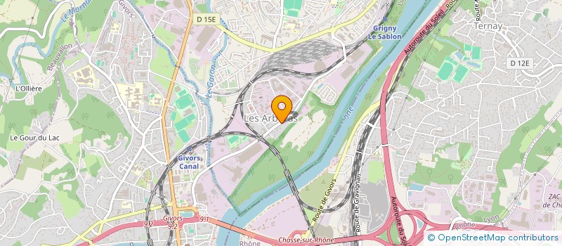 localisation de l'entreprise SCI EBA  GRIGNY