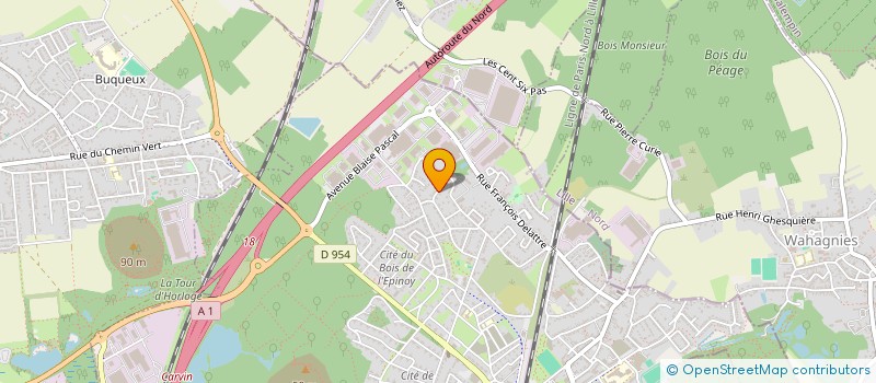 localisation de l'entreprise SCI EBANNAHMARAN  LIBERCOURT