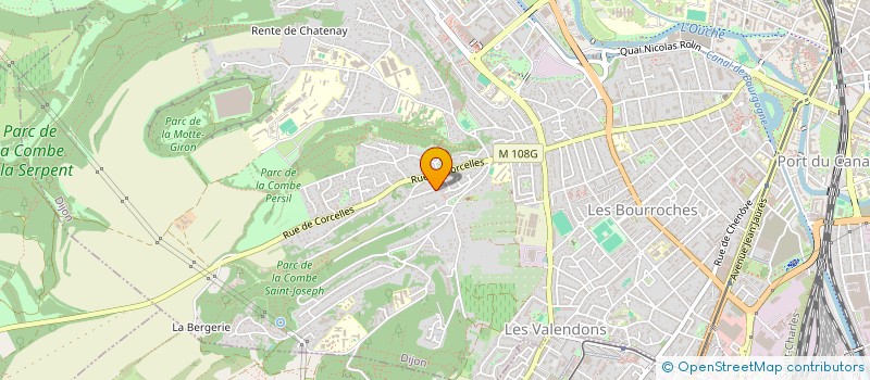 localisation de l'entreprise SCI EBB à DIJON