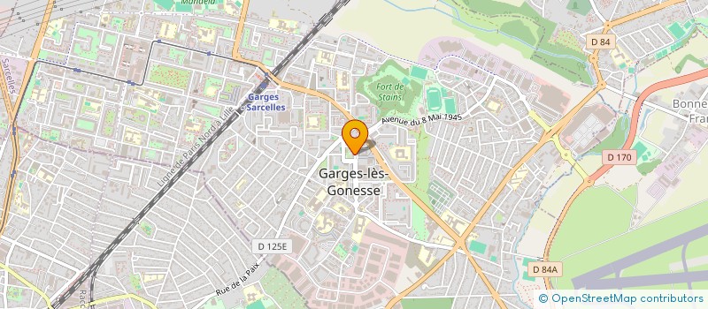 localisation de l'entreprise SCI EBH à GARGES-LES-GONESSE