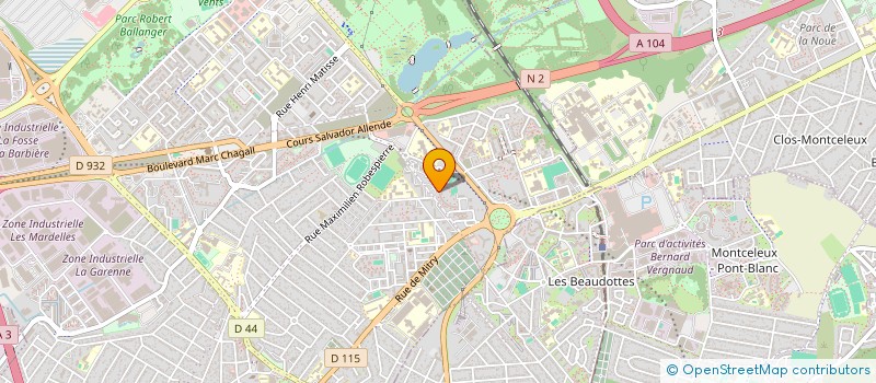 localisation de l'entreprise SCI EBN à AULNAY-SOUS-BOIS