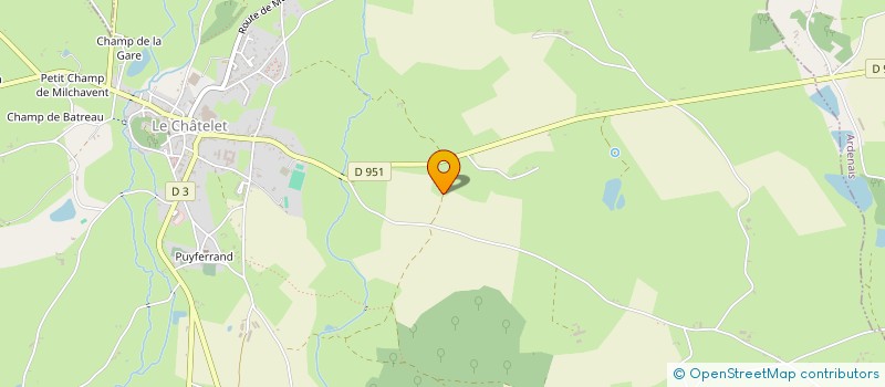 localisation de l'entreprise SCI EBR  MAISONNAIS