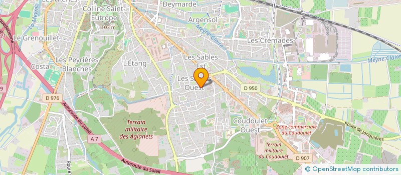 localisation de l'entreprise SCI EC DELPIERRE  ORANGE