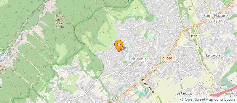 localisation de l'entreprise SCI EC IMMO 38  SAINT-ISMIER
