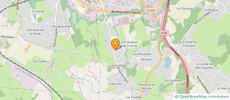 localisation de l'entreprise SCI EC1 à FEYTIAT