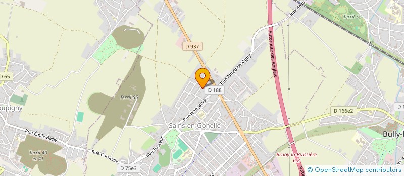 localisation de l'entreprise SCI ECA  SAINS-EN-GOHELLE