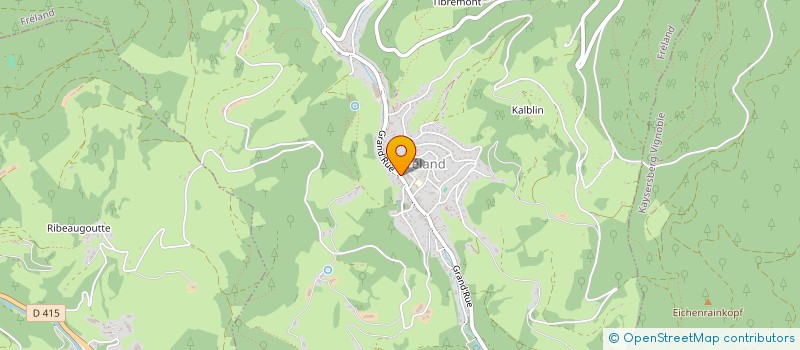 localisation de l'entreprise SCI ECAA  FRELAND