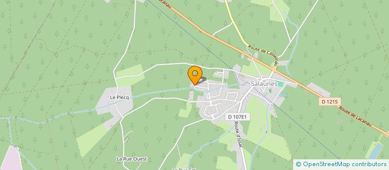 localisation de l'entreprise SCI ECAM IMMO  MERIGNAC