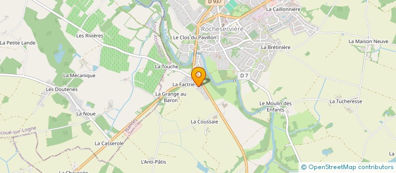 localisation de l'entreprise SCI ECB  VIEILLEVIGNE