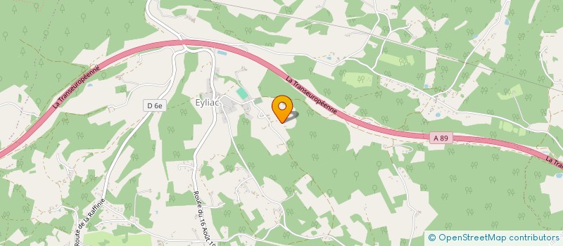 localisation de l'entreprise SCI ECEFRE  BASSILLAC ET AUBEROCHE