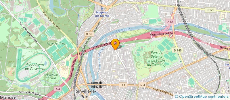 localisation de l'entreprise SCI ECERA INVEST à SAINT-MAUR-DES-FOSSES