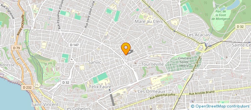 localisation de l'entreprise SCI ECESAMY à LE HAVRE