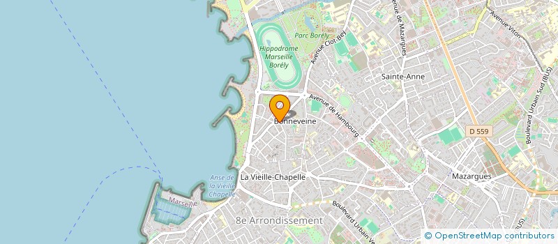 localisation de l'entreprise SCI ECFD à MARSEILLE
