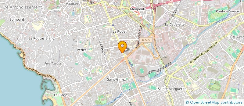 localisation de l'entreprise SCI ECG à MARSEILLE