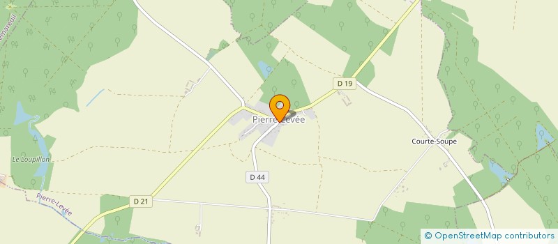 localisation de l'entreprise SCI ECGORAN  PIERRE-LEVEE