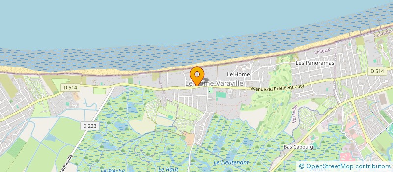 localisation de l'entreprise SCI ECH à VARAVILLE