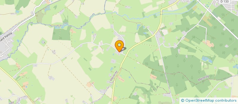 localisation de l'entreprise SCI ECHE 56  MEZERAY