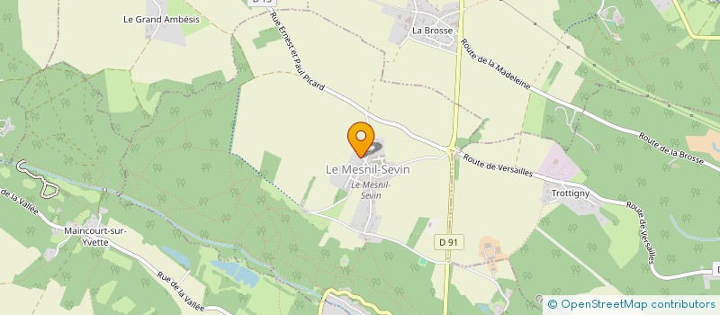 localisation de l'entreprise SCI ECHIQUIER PATRIMONIAL  SAINT-FORGET