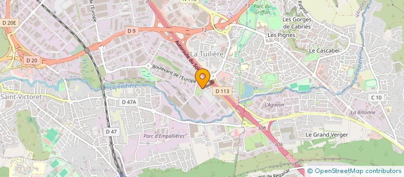 localisation de l'entreprise SCI ECHLOTI à VITROLLES