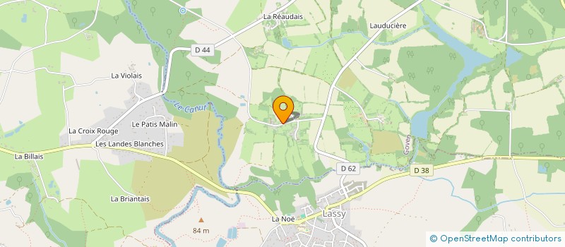 localisation de l'entreprise SCI ECHOS DU 11 NOVEMBRE  GOVEN