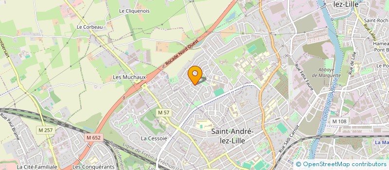 localisation de l'entreprise SCI ECHOVASCULARIS  MARQUETTE-LEZ-LILLE