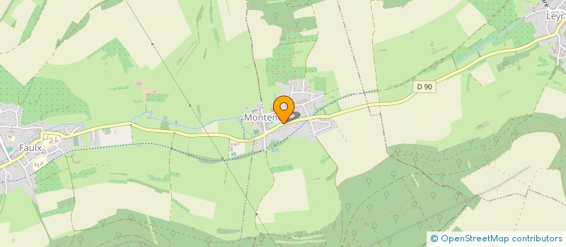 localisation de l'entreprise SCI ECI  MONTENOY