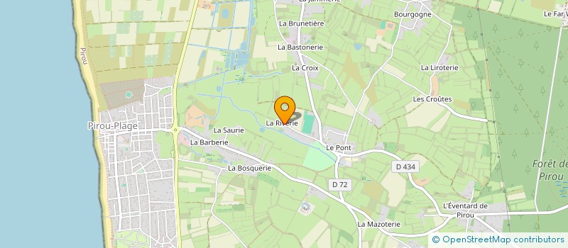 localisation de l'entreprise SCI ECILA  PIROU