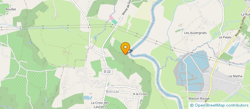 localisation de l'entreprise SCI ECK  BONZAC