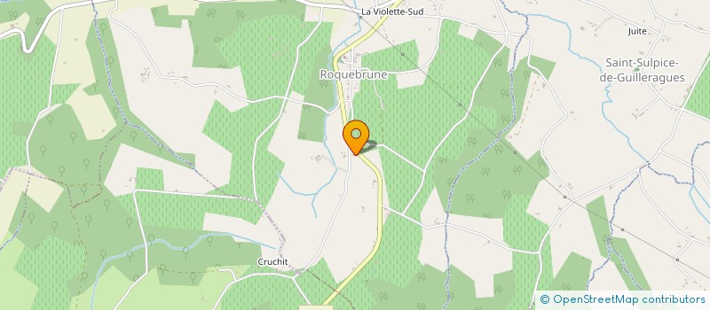 localisation de l'entreprise SCI ECLA  ROQUEBRUNE