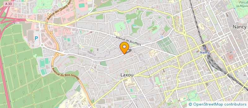 localisation de l'entreprise SCI ECLA  LAXOU