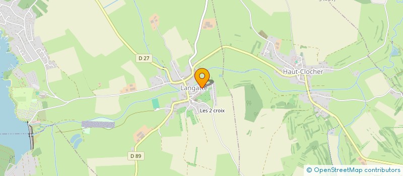 localisation de l'entreprise SCI ECLAIR  LANGATTE