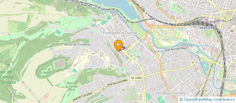 localisation de l'entreprise SCI ECLAIR2 à DIJON