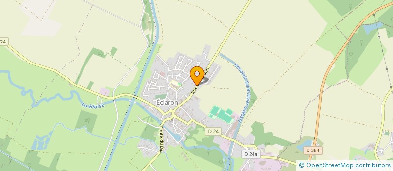 localisation de l'entreprise SCI ECLARONNAISE à ECLARON-BRAUCOURT-ST-LIVIE