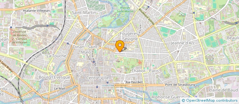 localisation de l'entreprise SCI ECLAT DU MORVAN IMMOBILIER à RENNES