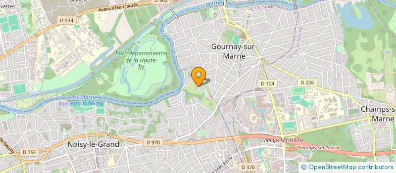 localisation de l'entreprise SCI ECLEZIA  NOISY-LE-GRAND