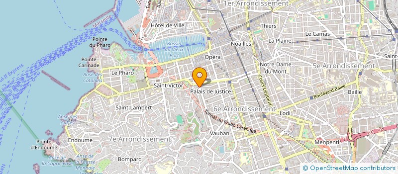 localisation de l'entreprise SCI ECLIPSE à MARSEILLE