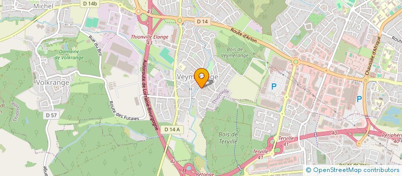 localisation de l'entreprise SCI ECLIPSE à THIONVILLE