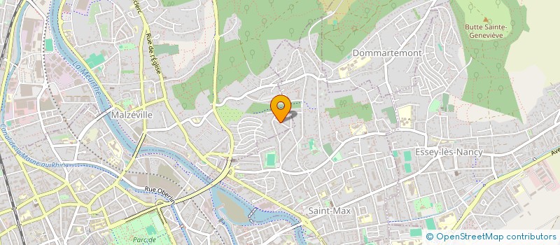 localisation de l'entreprise SCI ECLIPSE  MALZEVILLE