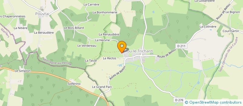 localisation de l'entreprise SCI ECLOPECHAT à SAINT-MARTIN-DU-VIEUX-BELLEME