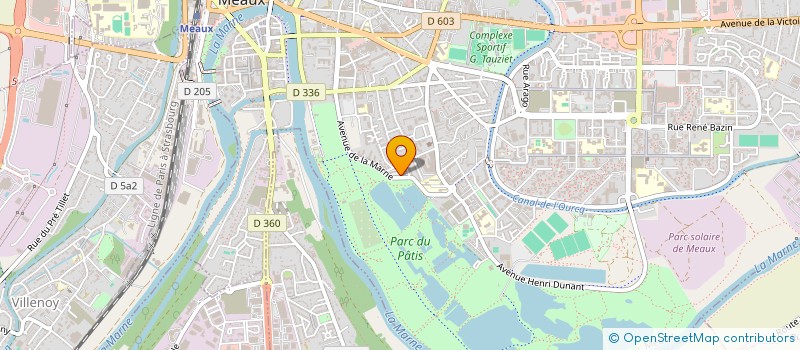 localisation de l'entreprise SCI ECMD à MEAUX