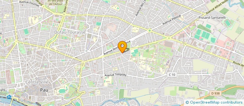 localisation de l'entreprise SCI ECN à PAU